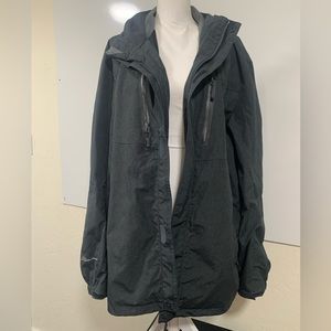 Men’s Outdoor Master Windproof Breathable Waterproof Jacket XXL Gray